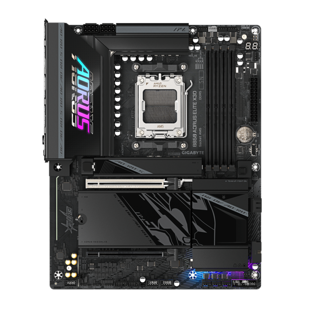 Gigabyte B850 AORUS ELITE X3D motherboard