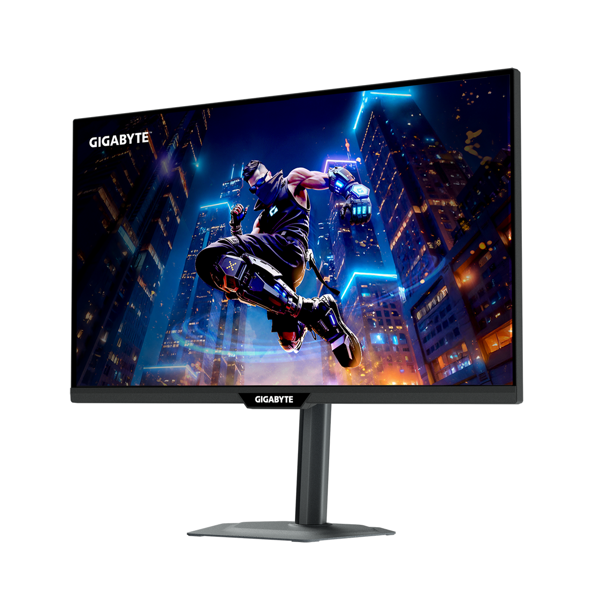 Gigabyte M27Q3 27 Zoll - Smart Gaming Monitor Fast IPS Panel, QHD 180 Hz, 1 ms, HDR 400, HDMI, DP, LAN Displays Produkt Bild 2