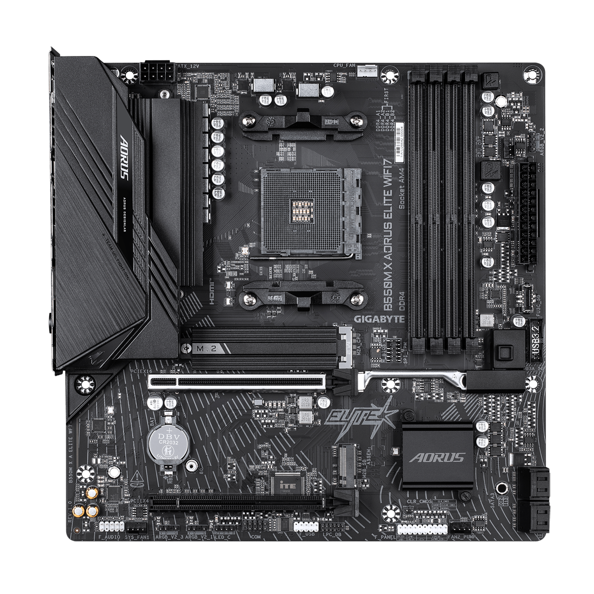 GIGABYTE B550M X AORUS Elite WIFI7 Mainboard Sockel AM4