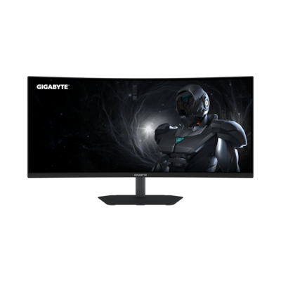 GIGABYTE G34WQC2 34” WQHD Curved Gaming-Monitor - 3440 x 1440, 1500R, 200Hz, 1ms, 450 cd/m², AMD FreeSync Premium, DisplayHDR 400, HDMI 2.0, Displayport 1.4