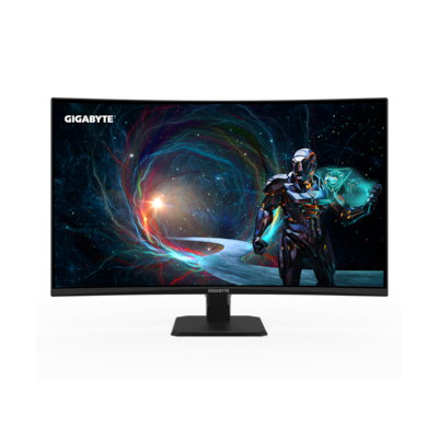 GIGABYTE GS32QCA 31,5" QHD Curved Gaming Monitor - 2560 x 1440, 180Hz, 1ms, 250 cd/m², FreeSync, HDR Ready, HDMI 2.0, Displayport 1.4