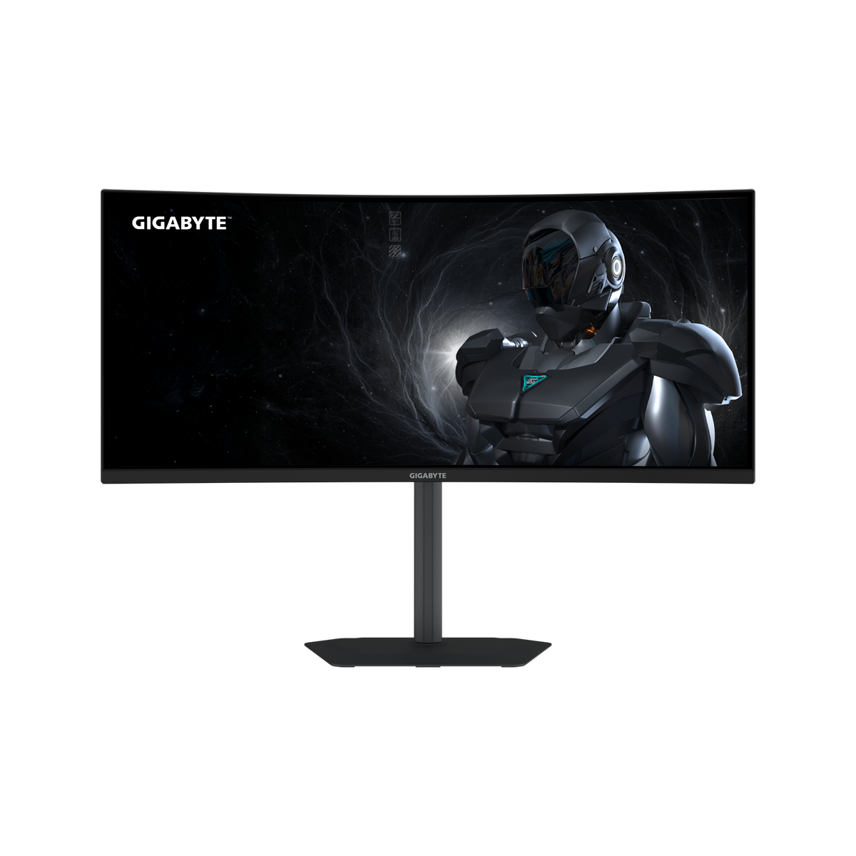 Gigabyte GS34WQCA 34 Zoll - Curved Gaming Monitor VA Panel, WQHD, 120 Hz, 1 ms, HDR10, HDMI, DP