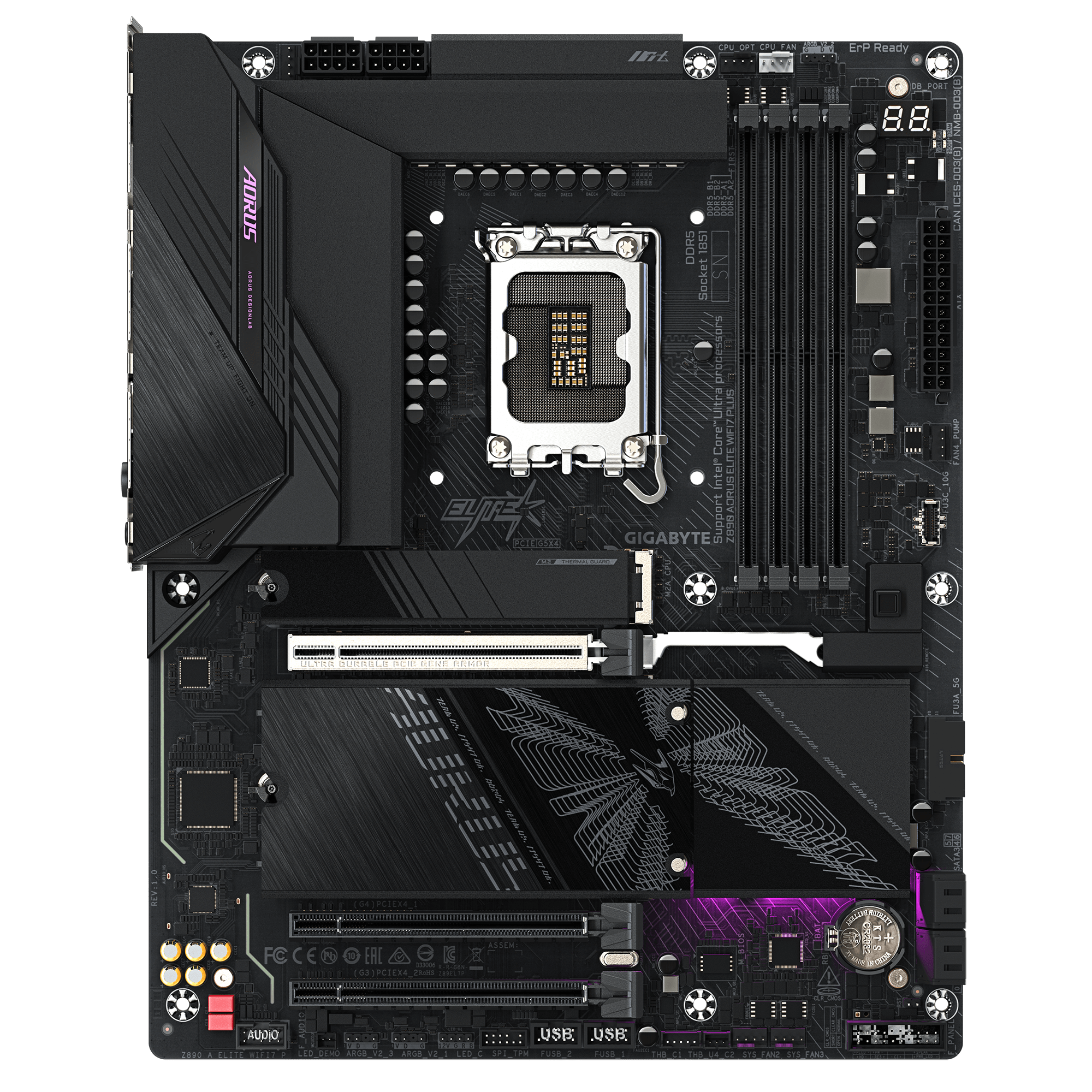 GIGABYTE Z890 AORUS Elite WIFI7 Plus Mainboard Sockel 1851