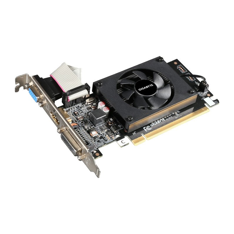 Gigabyte GeForce GT 710 Rev.2, 2GB DDR3, VGA, DVI, HDMI