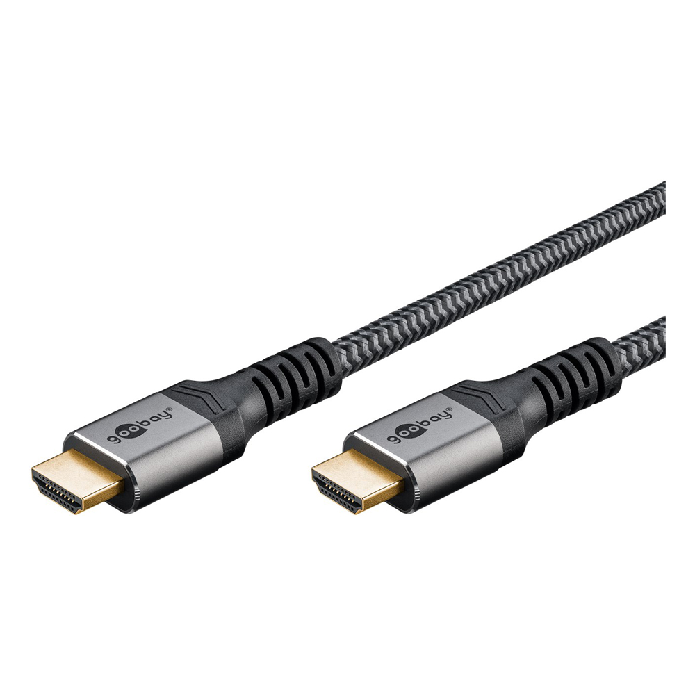 Goobay Plus High-Speed-HDMI™-Kabel mit Ethernet (4K@60Hz), 10m Kabel Produkt Bild 2
