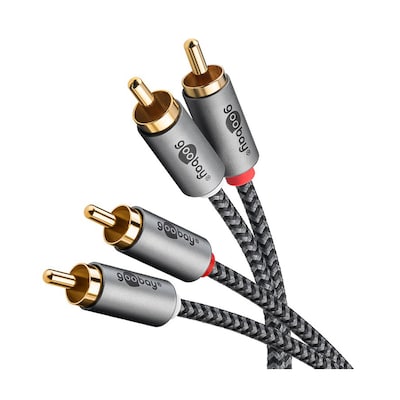 Thumbnail - Goobay Plus Stereo-Cinchkabel, 3.0 m