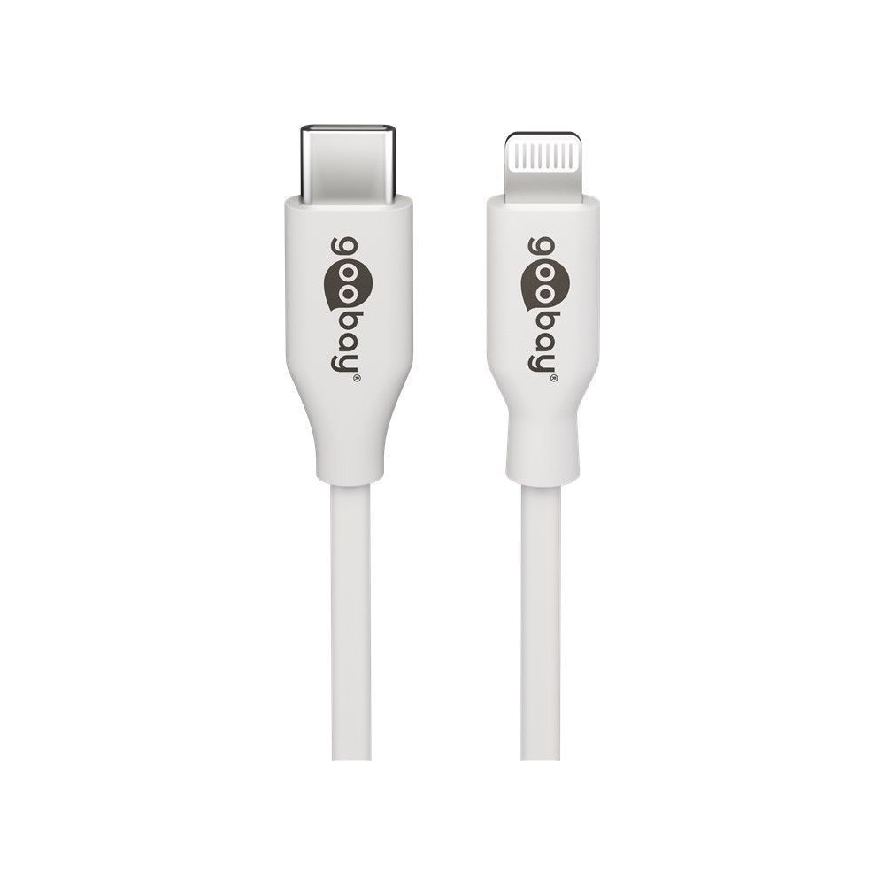 Thumbnail - Goobay Lightning - USB-C Kabel, 2,0 m, weiß