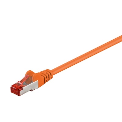 Thumbnail - Goobay 2m CAT 6 Patchkabel, S/FTP (PiMF), Orange