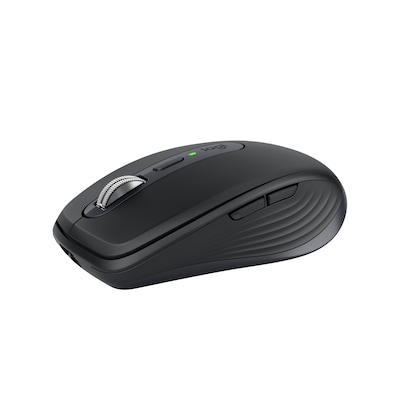 Logitech MX Anywhere 3S, Kabellos Bluetooth, Kompatibel mit Logi Bolt-Empfänger, 8K DPI-Sensor, Graphite