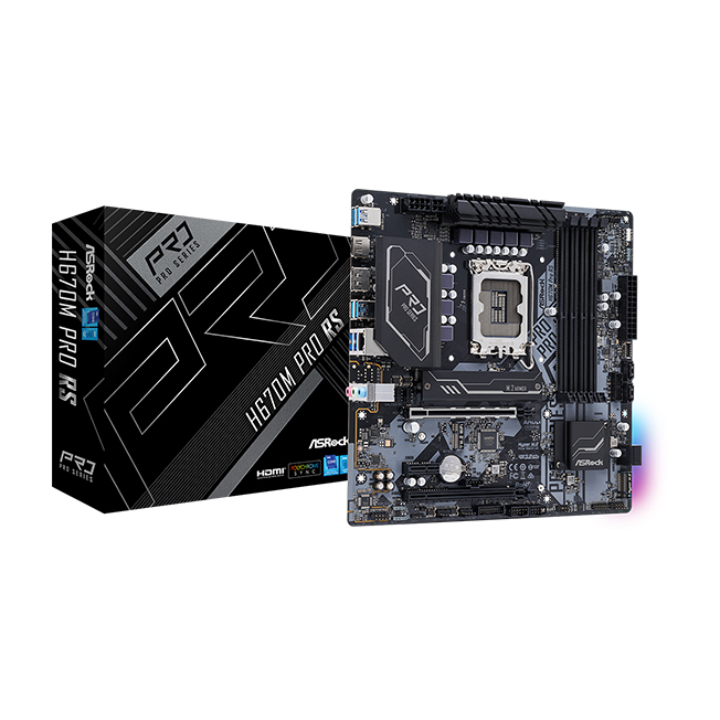 ASRock H670M Pro RS Mainboard