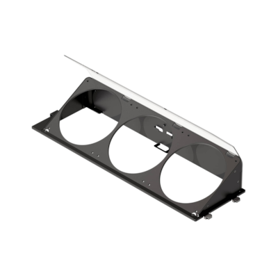 HAVN HS 420 Angled Bottom Fan Bracket schwarz