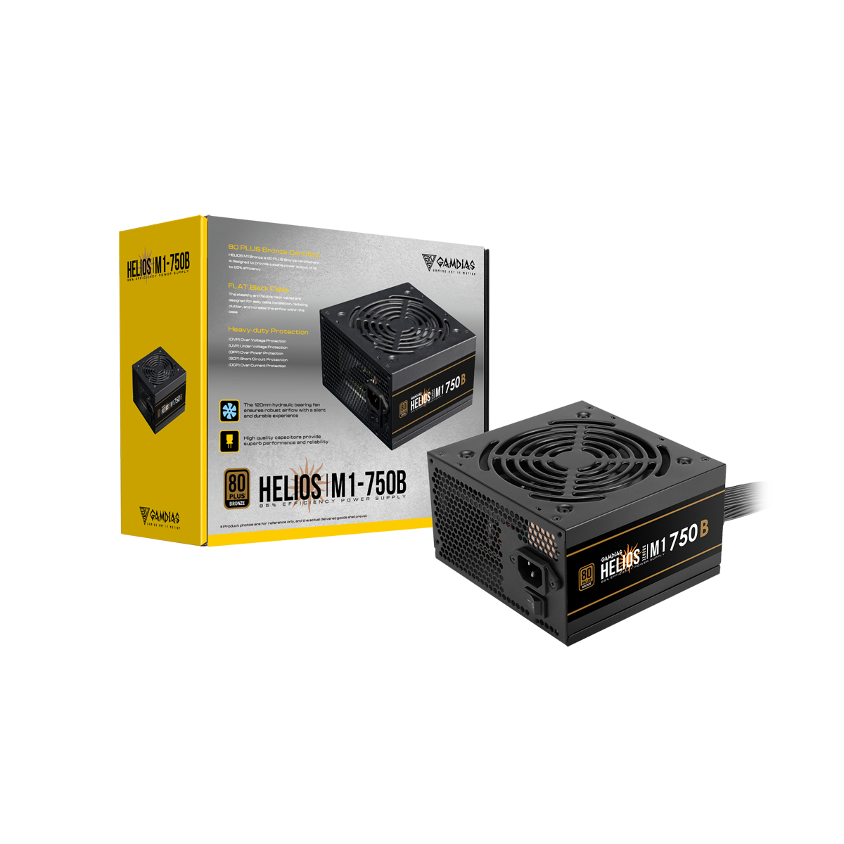 Gamdias HELIOS M1-750B | PC-Netzteil PC Netzteile Produkt Bild 8