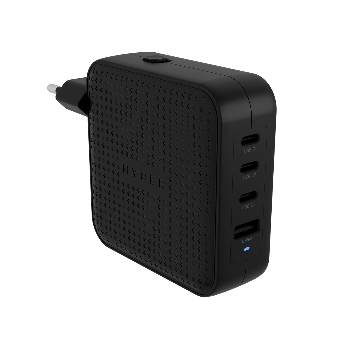 HyperDrive Hyper HyperJuice 100W USB-C GaN Travel Charger 3C+1A - Black HyperJuice 100W USB-C GaN Travel Charger 3C+1A - Black