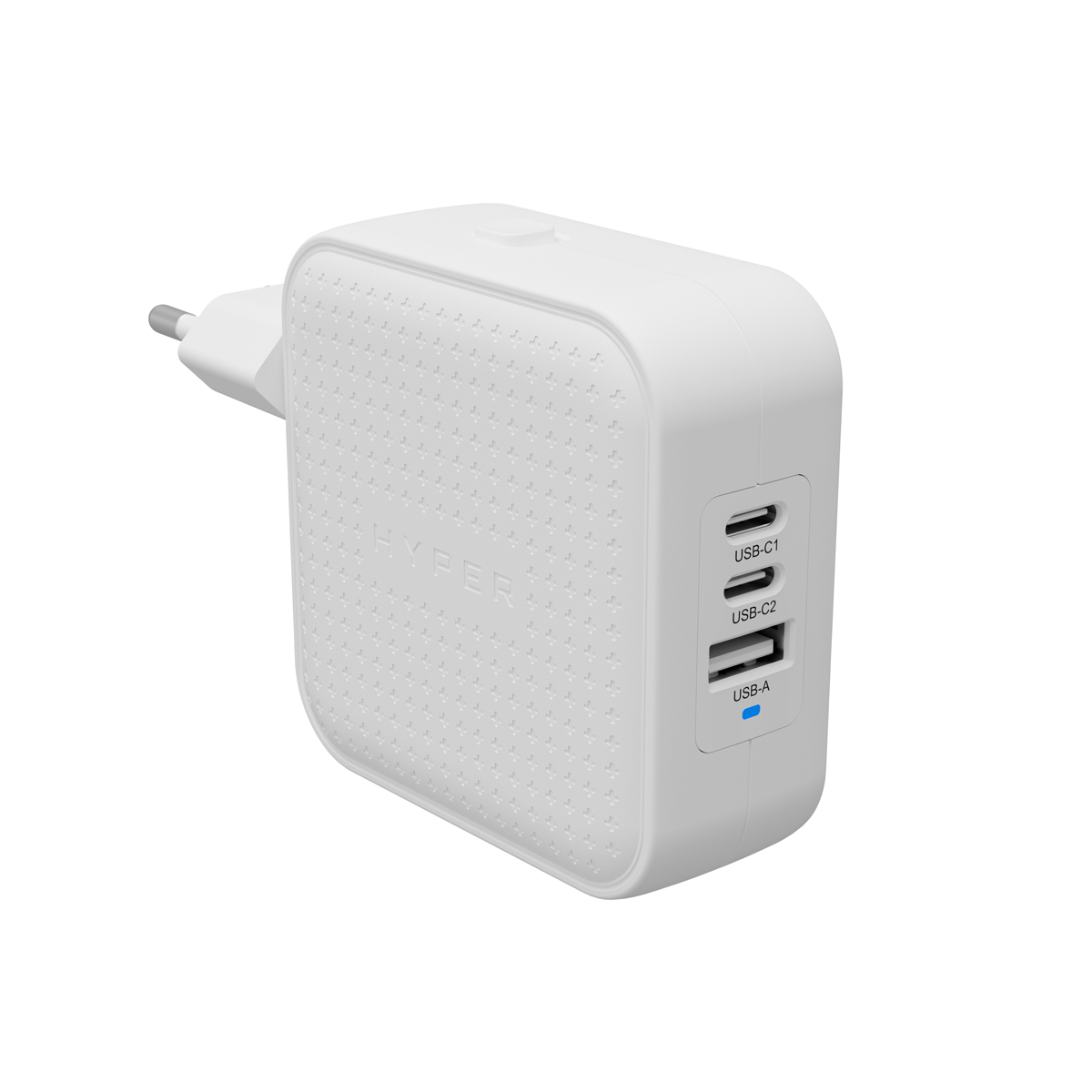 Hyper® HyperJuice® 70W USB-C GaN Travel Charger (3C+1A) - White HyperJuice® 70W USB-C GaN Travel Charger (3C+1A) - White