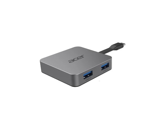 Thumbnail - Acer 4 in1 Type C dongle: 1 x HDMI + 2 x USB3.2 + 1 x USB C