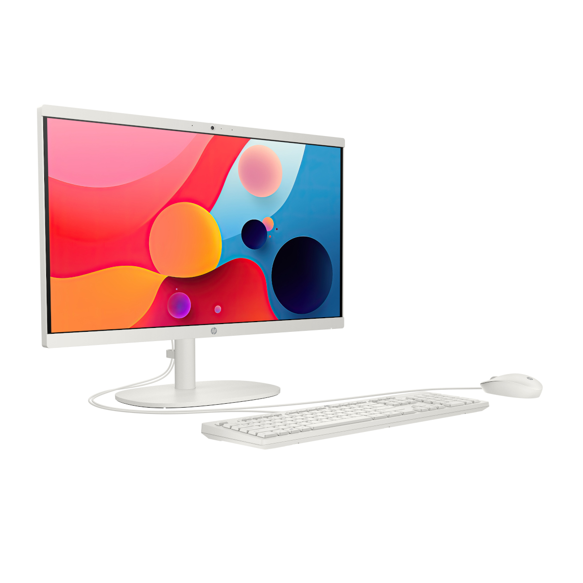 HP All-in-One 22-dg0100ng PC B-Ware [54,61cm (21,5") FHD-Display, Intel N100, 8GB RAM, 512GB SSD, Windows 11]
