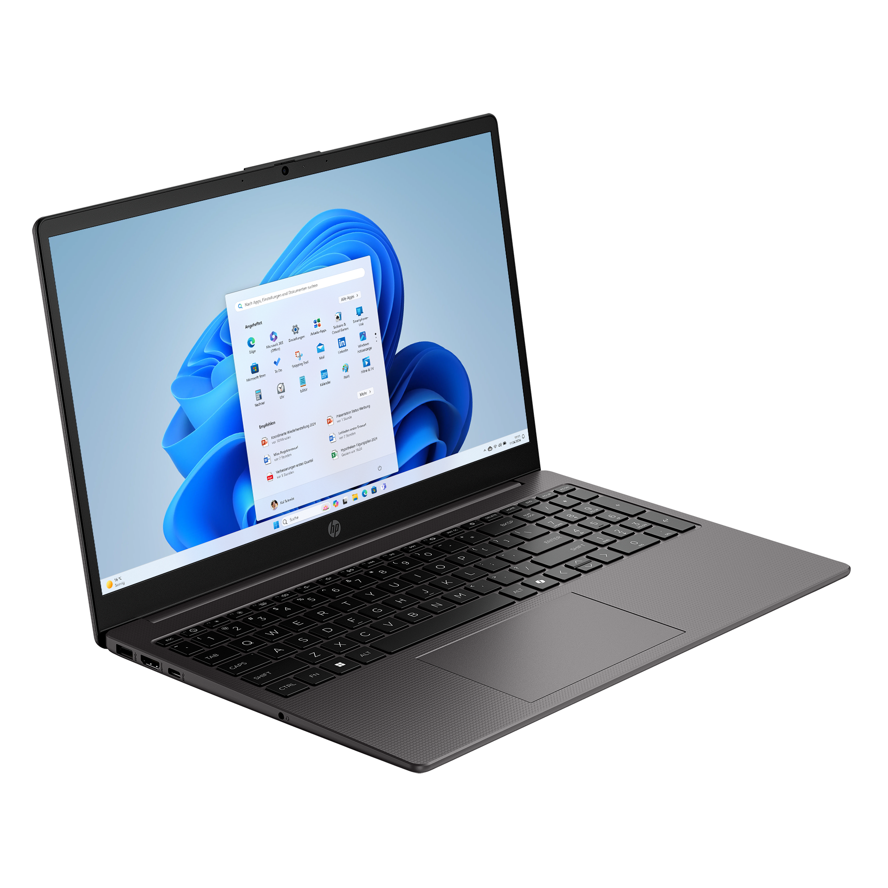 HP 250R G10 C8TG5ES 15,6" FHD IPS, Intel Core 5 120U, 16GB RAM, 512GB SSD, Windows 11 Notebooks Produkt Bild 4
