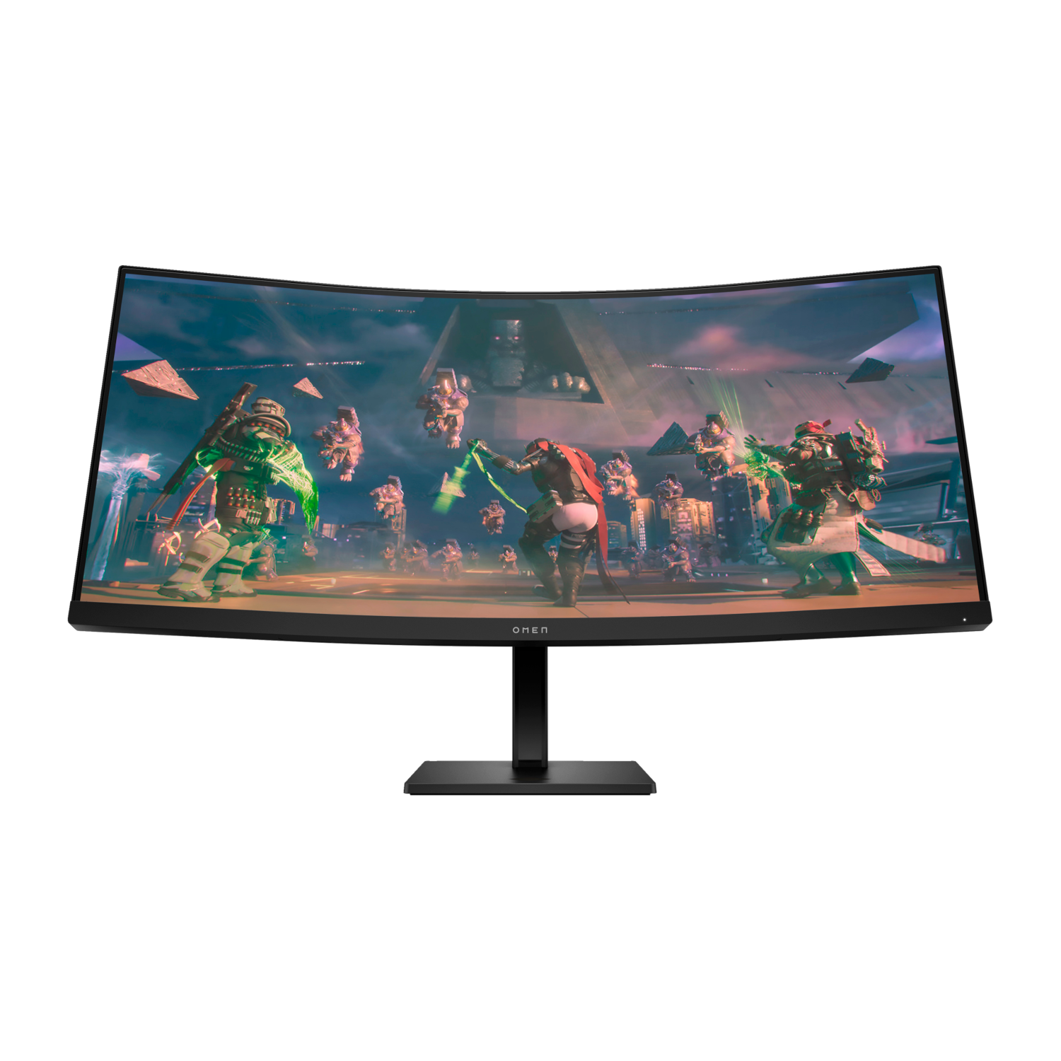 HP Omen 34c Gaming Monitor - VA, WQHD, 165Hz, Höhenverstellung