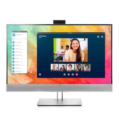 Hp elitedisplay e273m | 27" full hd ips | vgrajena spletna kamera in bang & olufsen zvočniki | poslovni monitor 1 Hp elitedisplay e273m 27 palčni monitor s spletno kamero sprednji pogled