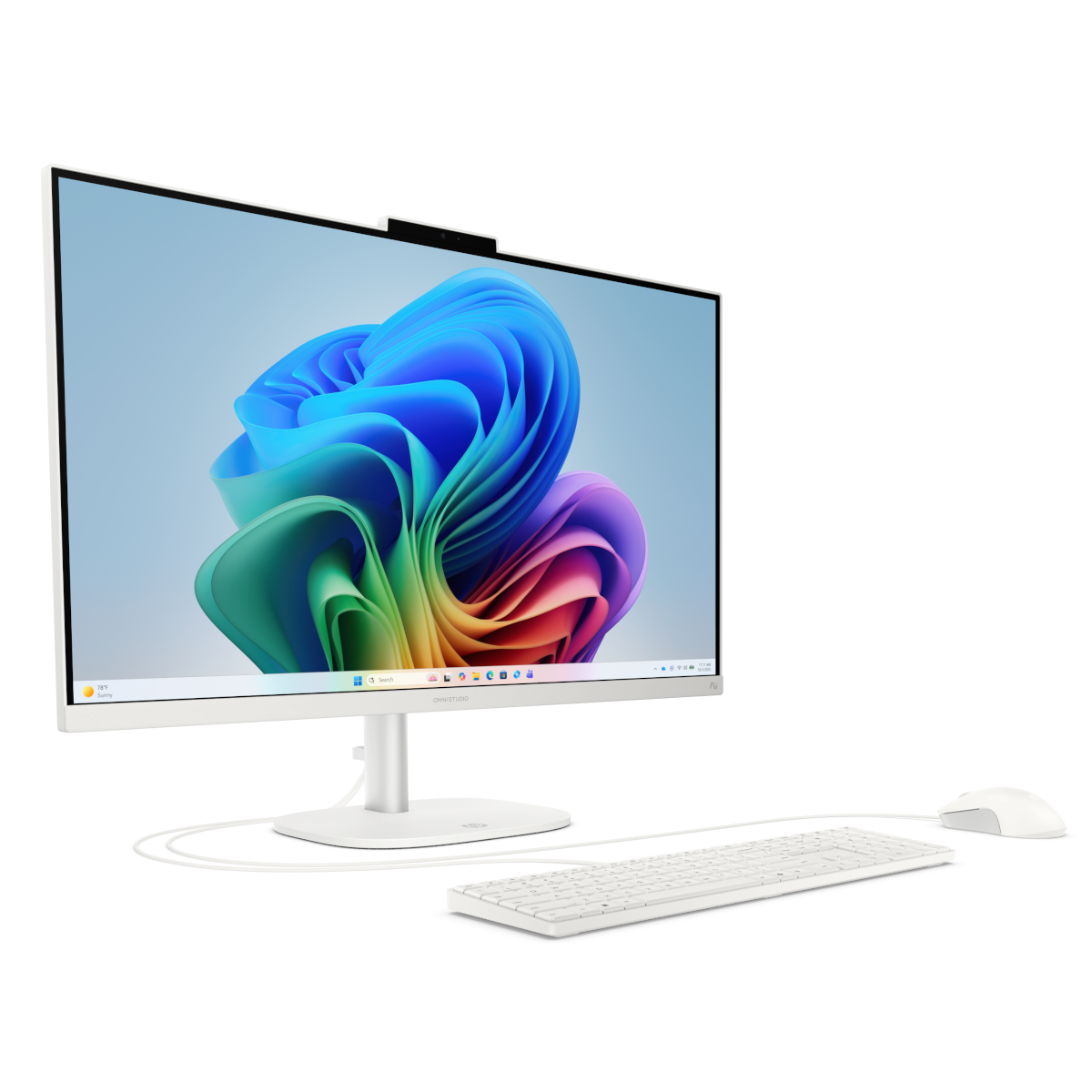 HP Omnistudio All-in-One PC 27-cw0174ng [68,5cm (27") QHD-Display, Ryzen AI 7 445, 24GB RAM, 512GB SSD, Windows 11]