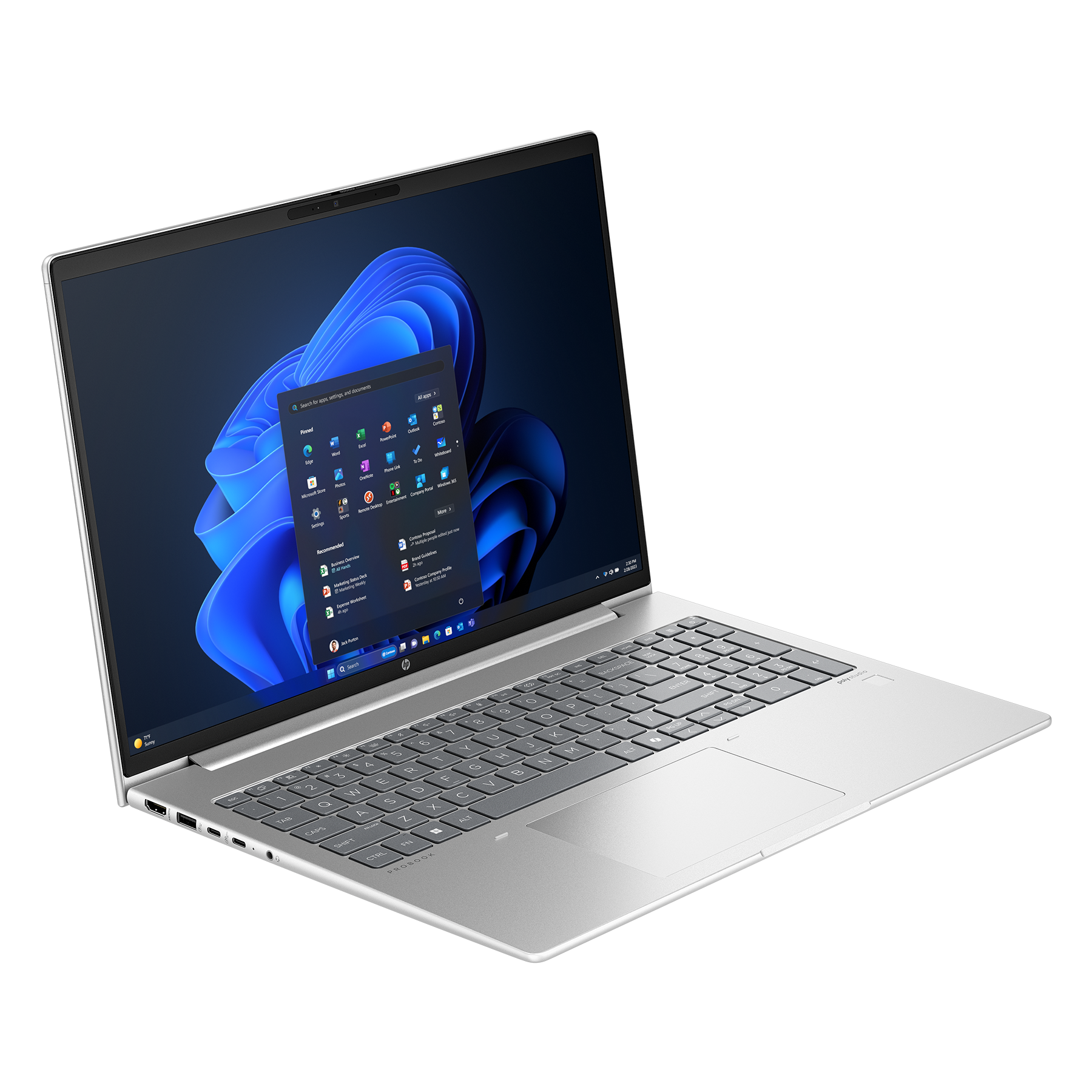 HP ProBook 460 G11 9Y7J7ET 16" WUXGA IPS, Intel Core Ultra 5 125U, 16GB RAM, 512GB SSD, Windows 11 Pro Notebooks Produkt Bild 4