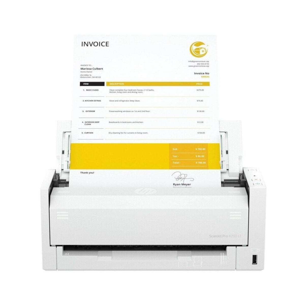 HP ScanJet Pro 4200 s1 Scanner