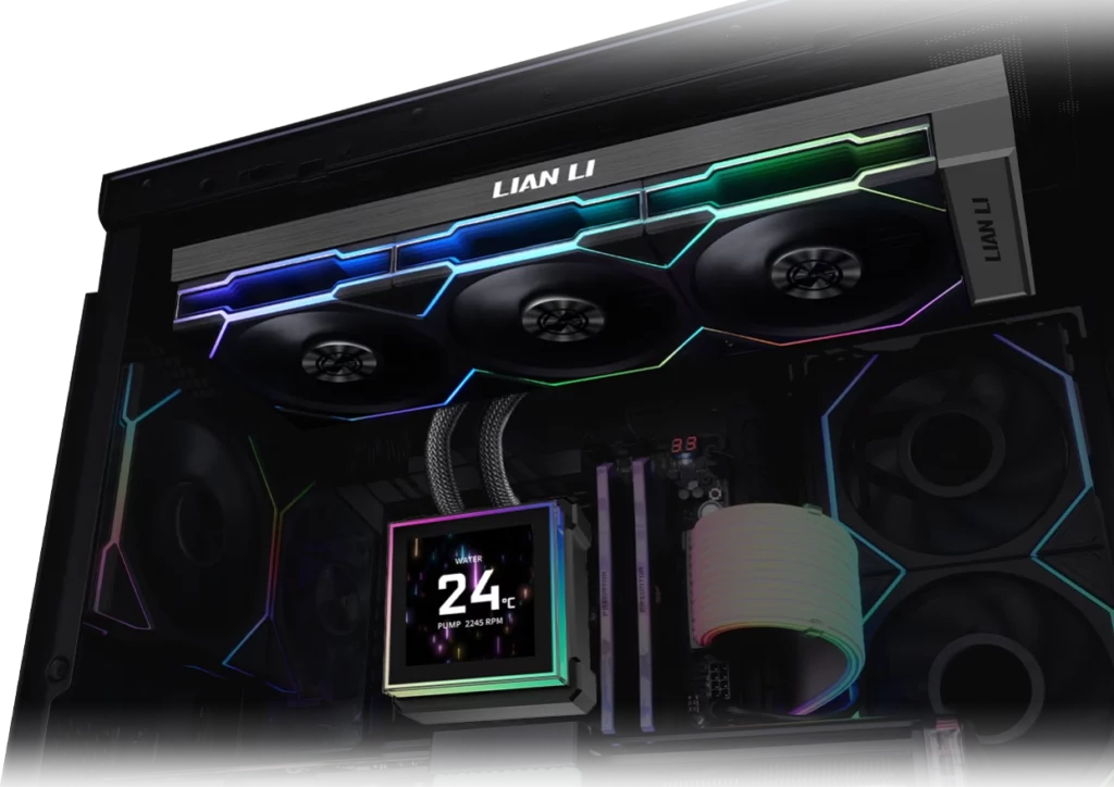 Lian Li HydroShift II LCD-S 360TL weiß | AiO-Wasserkühlung_1