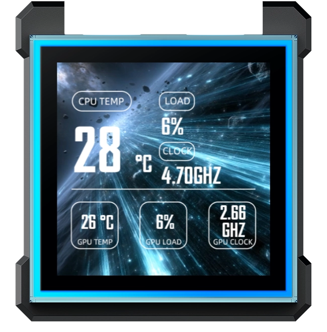 Lian Li HydroShift II LCD-S 360TL weiß | AiO-Wasserkühlung_2