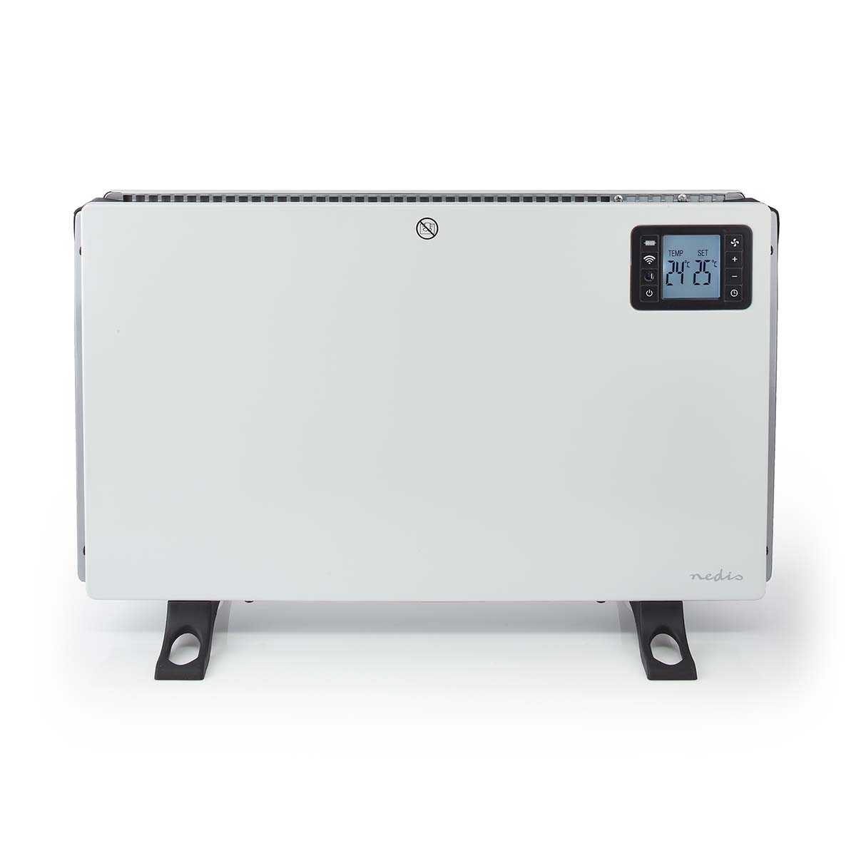 Nedis SmartLife Konvektionsheizgeräte Wi-Fi | 2000 W | 3 Wärmeeinstellungen | LCD | 5 - 37 °C | Verstellbares Thermostat | Weiss Heimautomatisierung Produkt Bild 2