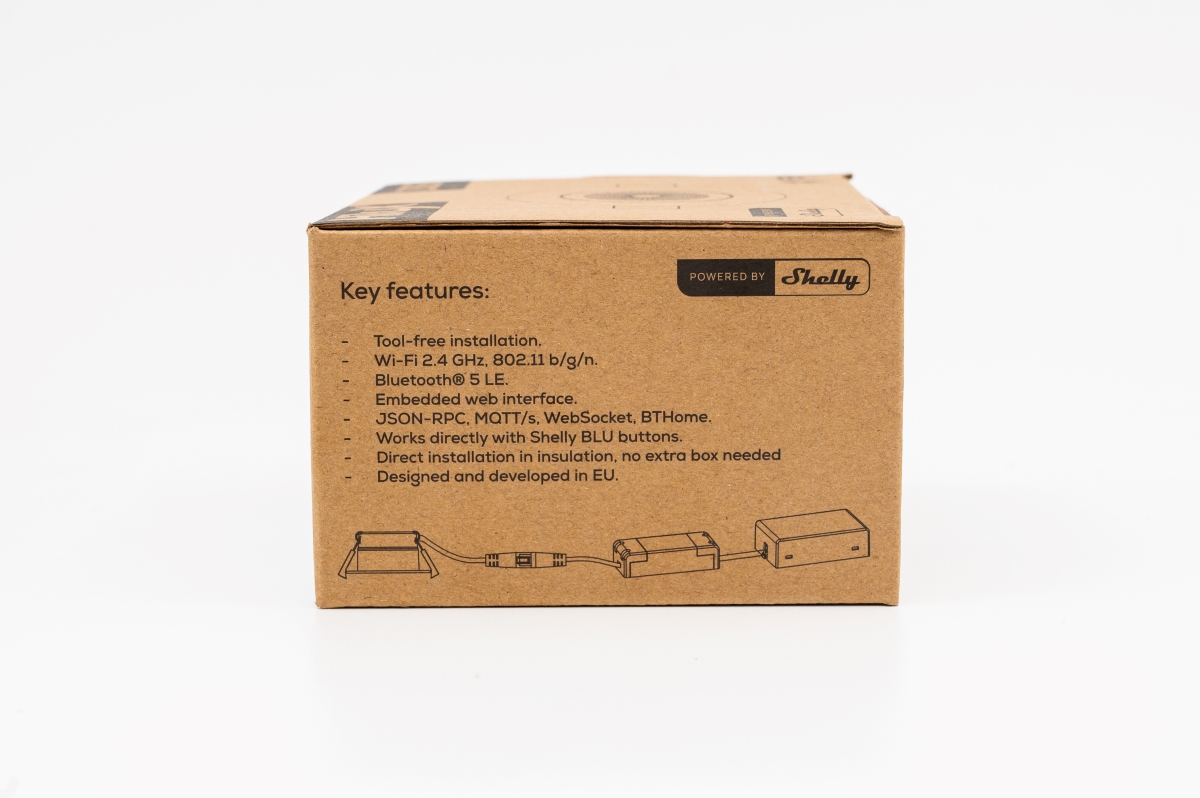 Shelly LightSolutions Hilux DS8 White Hilux DS8 LED Einbaustrahler · 2200-6500K · CRI95 · 600lm · BT · WLAN · weiß Heimautomatisierung Produkt Bild 11