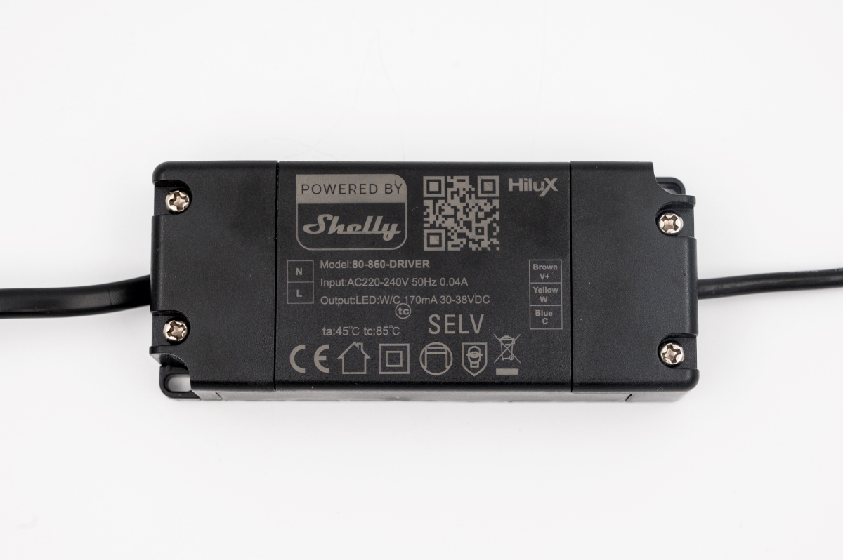 Shelly LightSolutions Hilux DS8 White Hilux DS8 LED Einbaustrahler · 2200-6500K · CRI95 · 600lm · BT · WLAN · weiß Heimautomatisierung Produkt Bild 8