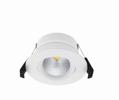 Shelly LightSolutions Hilux DS8 White Hilux DS8 LED Einbaustrahler · 2200-6500K · CRI95 · 600lm · BT · WLAN · weiß
