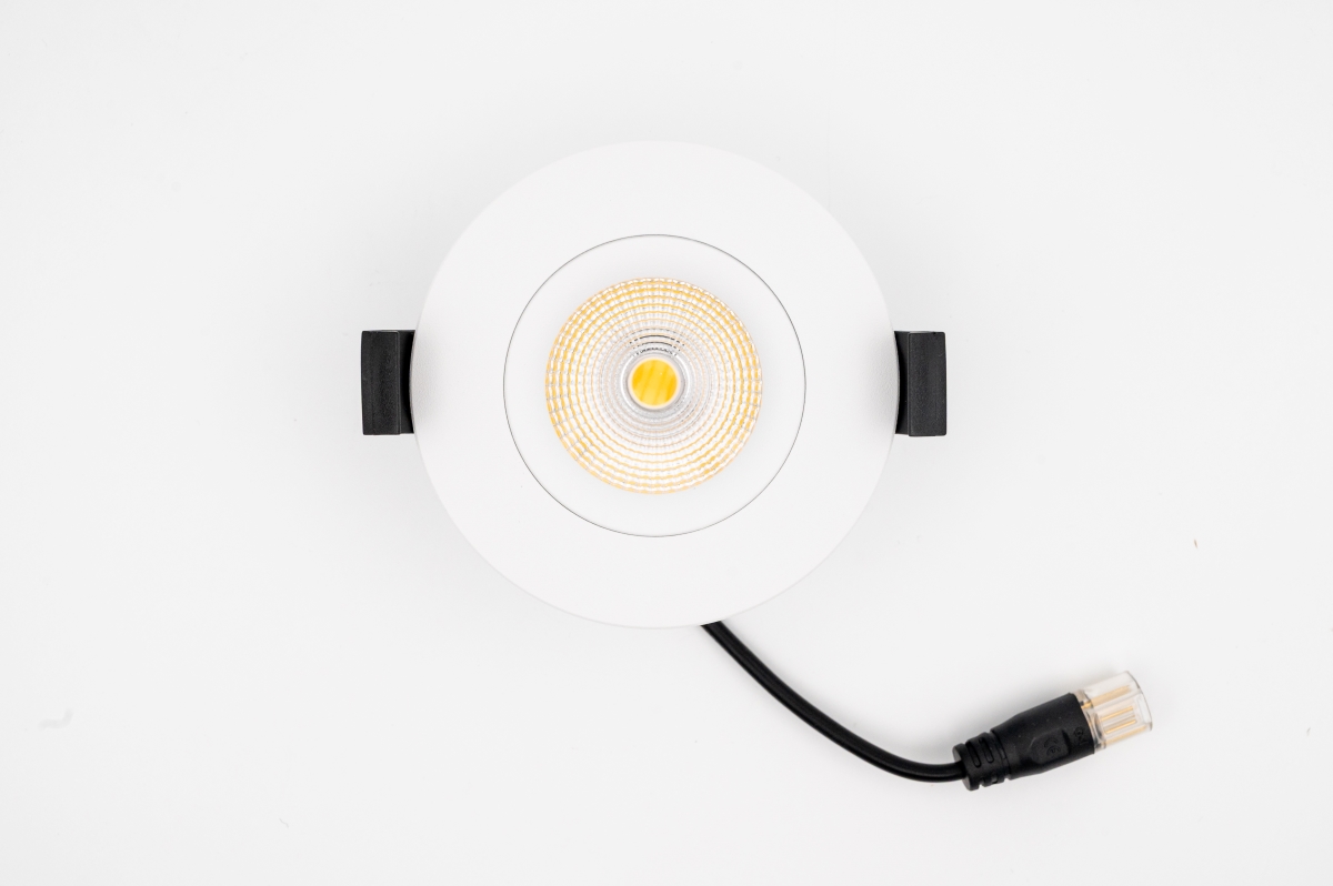 Shelly LightSolutions Hilux DS8 White Hilux DS8 LED Einbaustrahler · 2200-6500K · CRI95 · 600lm · BT · WLAN · weiß Heimautomatisierung Produkt Bild 5