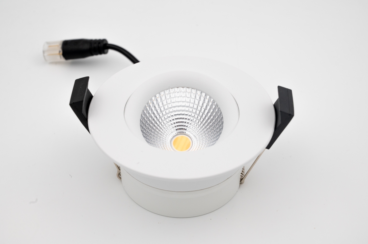 Shelly LightSolutions Hilux DS8 White Hilux DS8 LED Einbaustrahler · 2200-6500K · CRI95 · 600lm · BT · WLAN · weiß Heimautomatisierung Produkt Bild 2