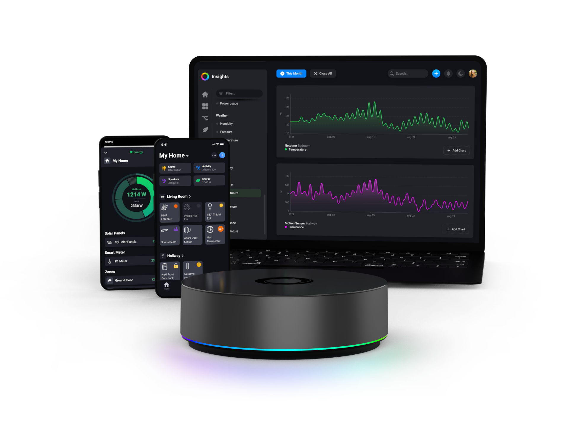 Homey Pro (2026) Smart Home Controller - schwarz_6