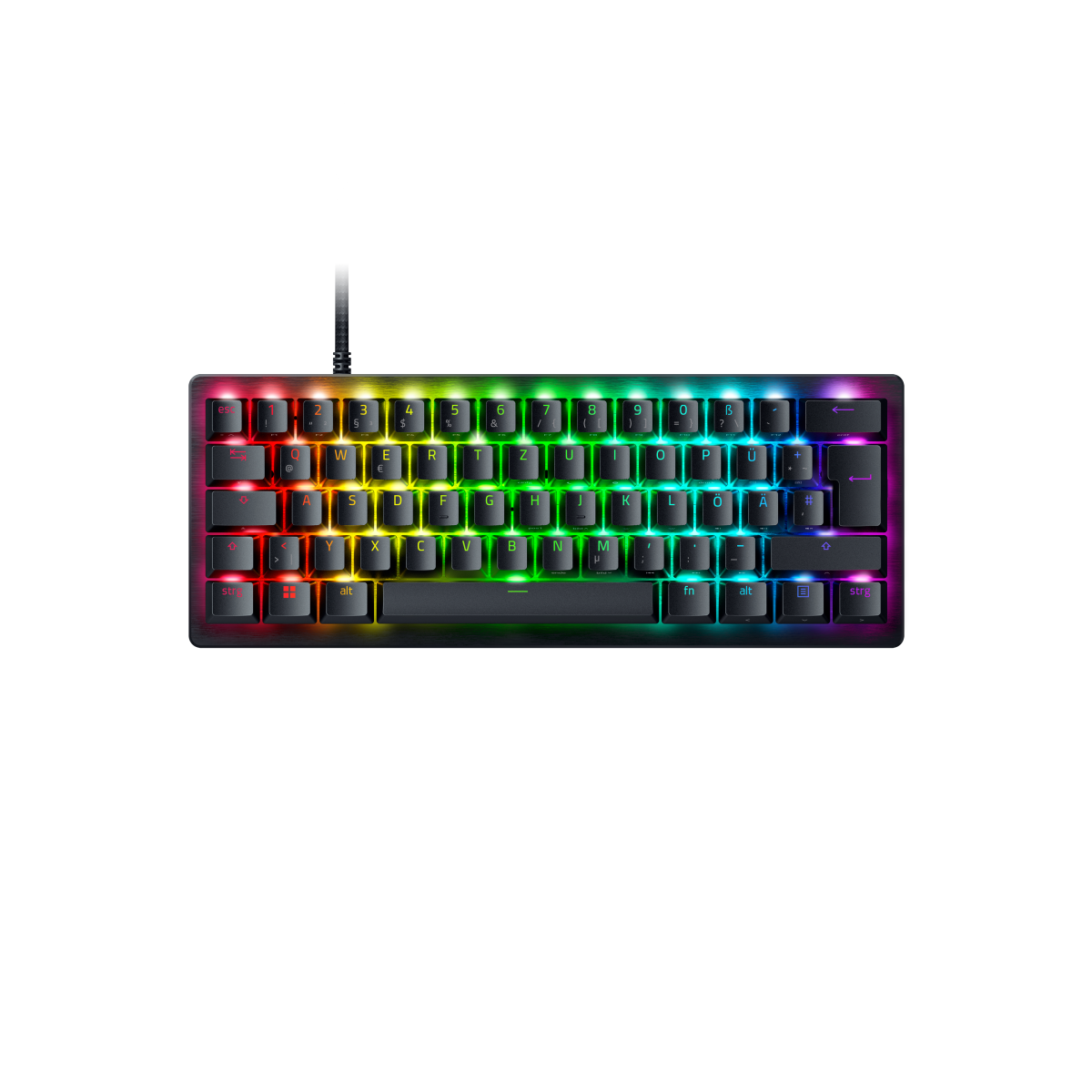 Razer Huntsman V3 Pro Mini Gaming Tastatur (analoge Switches) - E-Sport-Tastatur im 60% Layout mit analogen optischen Sw...