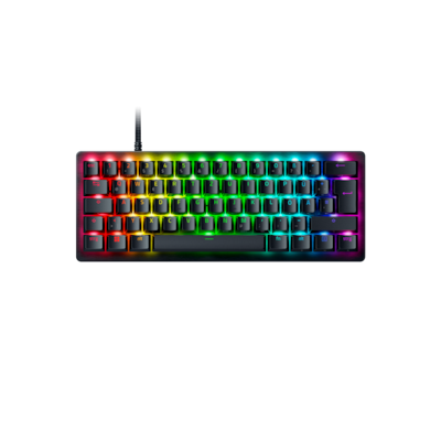 Razer Huntsman V3 Pro Mini Gaming Tastatur (analoge Switches) - E-Sport-Tastatur im 60% Layout mit analogen optischen Switches (DE Layout)