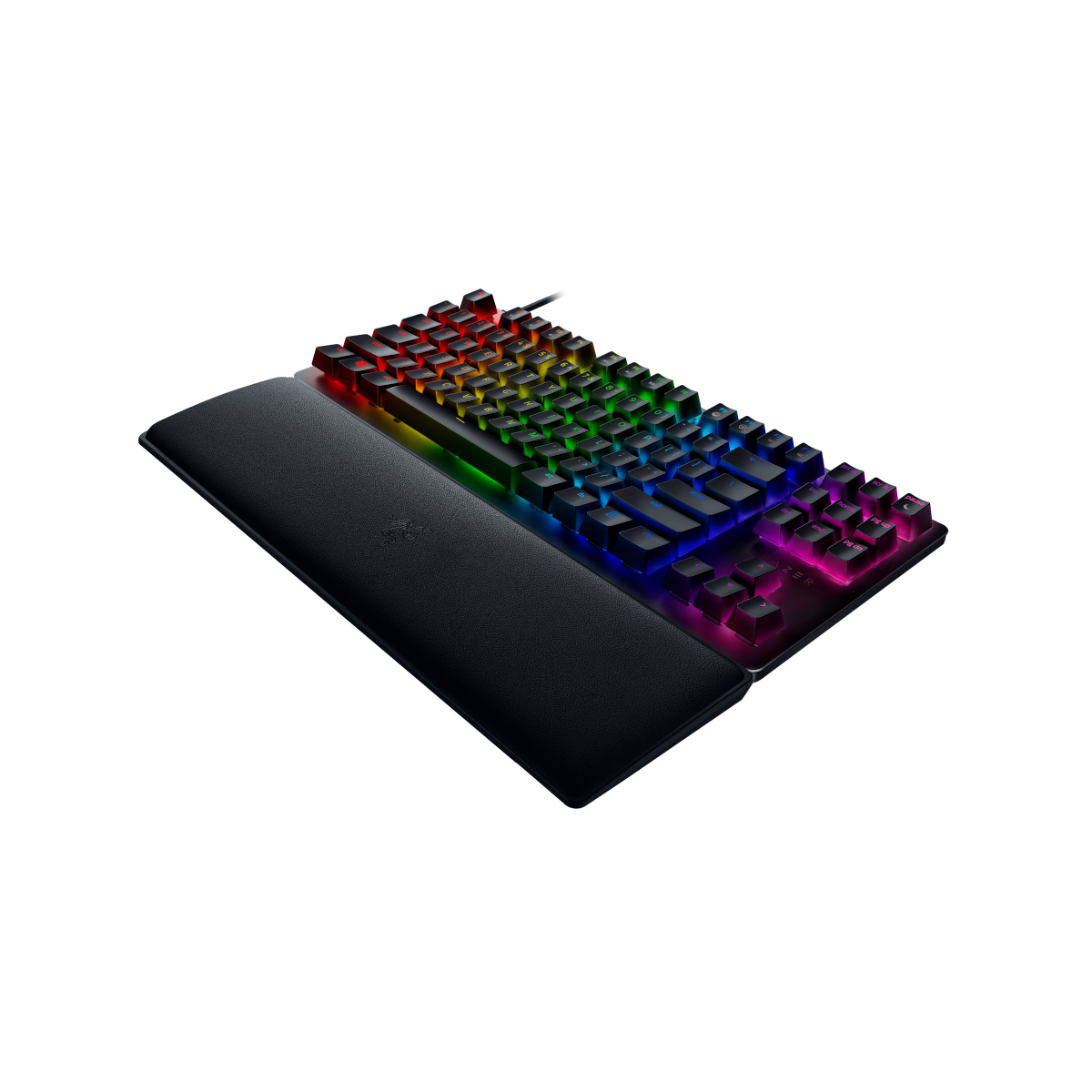 Razer Huntsman V2 TKL Gaming Tastatur (lila Switches) B-Ware - optische Gaming Tastatur, clicky Purple Switches, Chroma RGB, deutsches Layout (QWERTZ) Tastaturen Produkt Bild 2