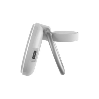 Hyper® Hyperjuice® Qi2 2-in-1 Magnetic Charging Stand - White Hyperjuice® Qi2 2-in-1 Magnetic Charging Stand - White