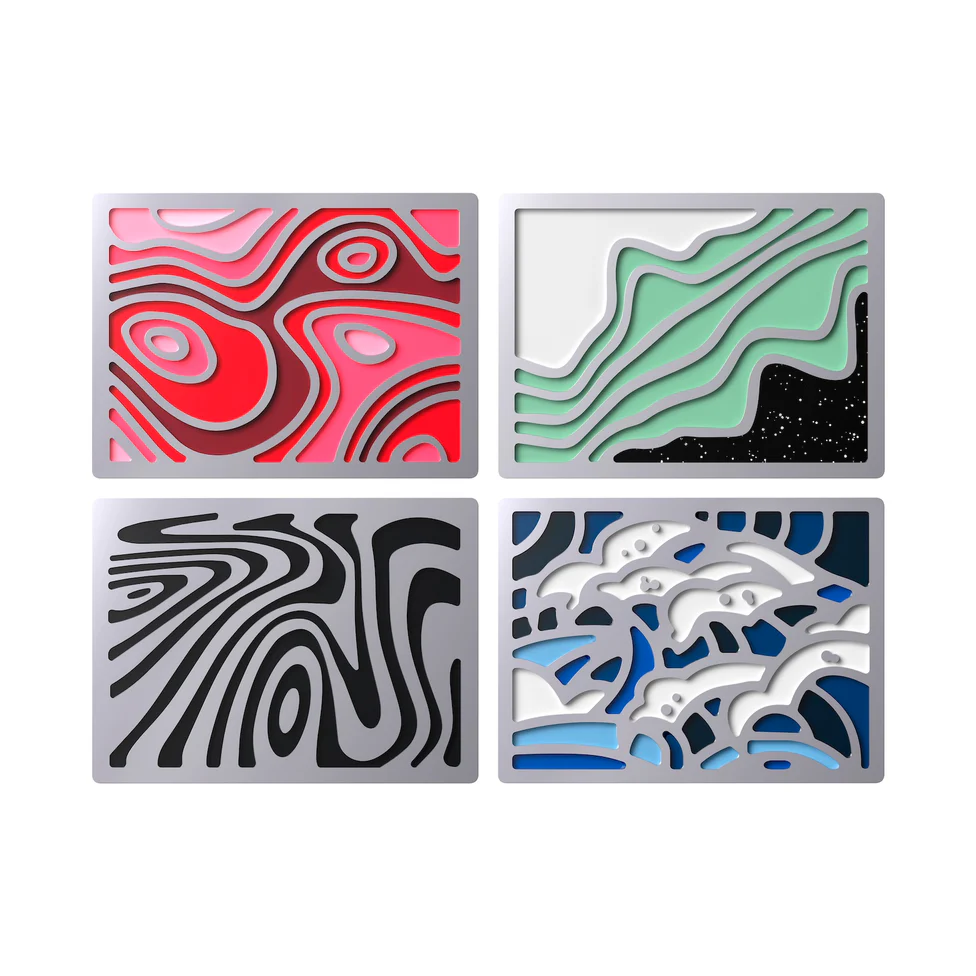 HyperX Alloy Rise Badge Pack (Abstract series)