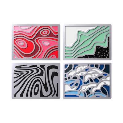 HyperX Alloy Rise Badge Pack (Abstract series)