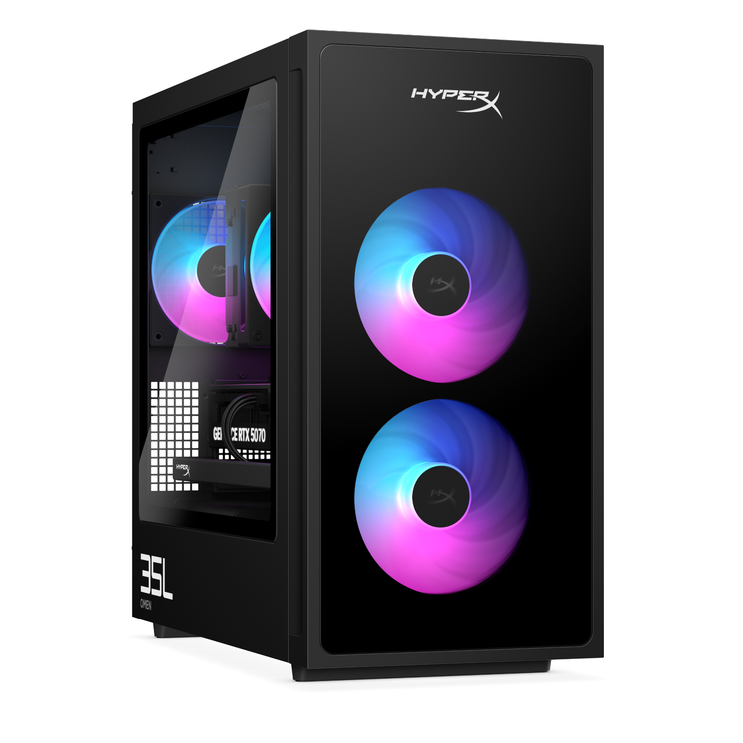 HyperX OMEN Desktop Gaming PC GT18-0170ng Intel Core Ultra 7 270K Plus, 32GB RAM, 1TB SSD, GeForce RTX 5060Ti 16GB, DOS
