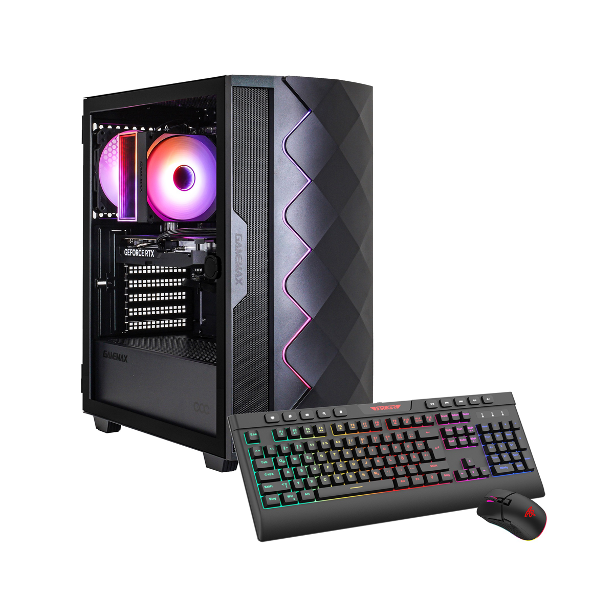 Hyrican Diamond BK 7839 AMD Ryzen 5 7500F 16GB DDR5 RAM 1TB SSD NVIDIA GeForce RTX 5070 (12GB GDDR7) Windows 11 Home