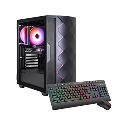 Hyrican Diamond BK 7839 AMD Ryzen 5 7500F 16GB DDR5 RAM 1TB SSD NVIDIA GeForce RTX 5070 (12GB GDDR7) Windows 11 Home