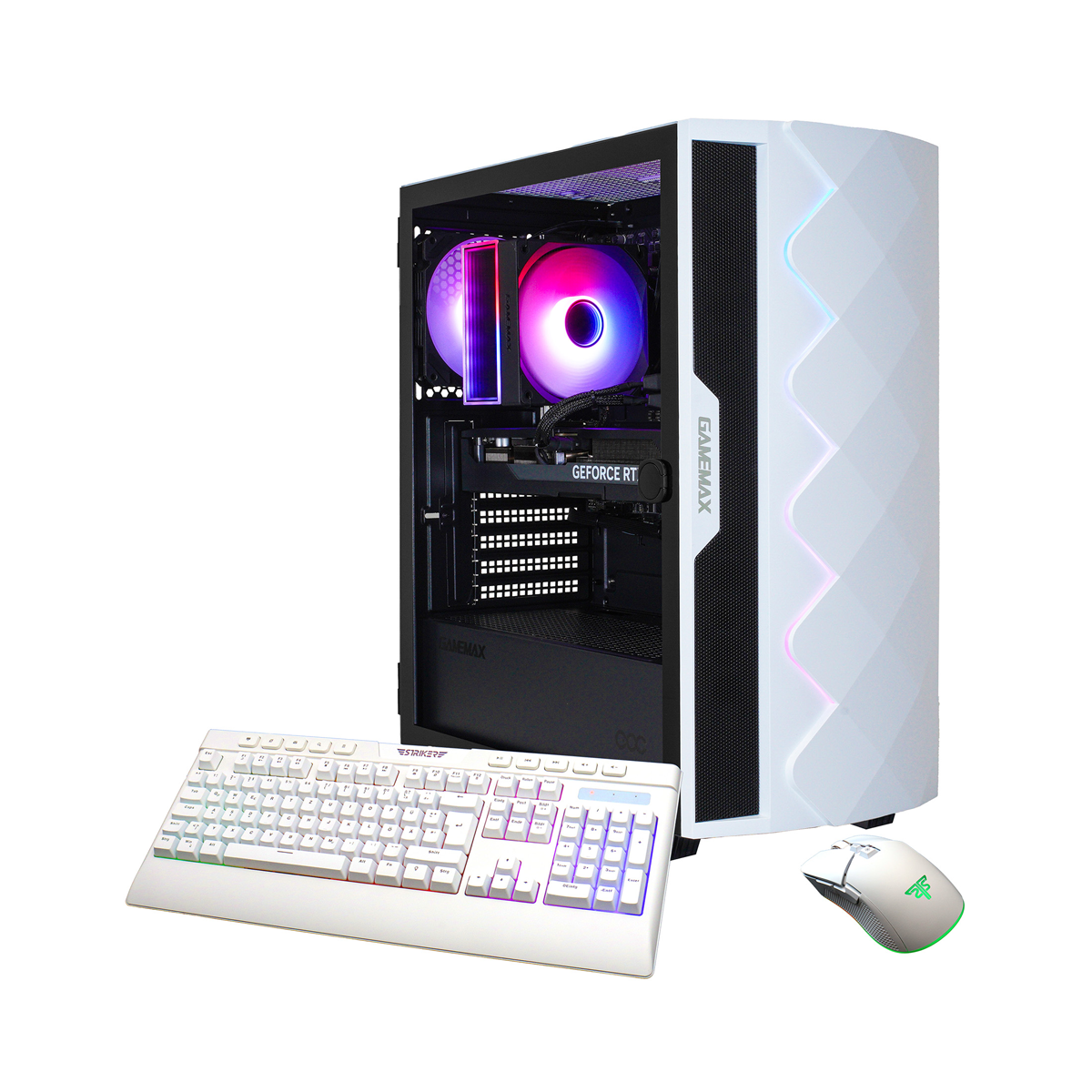 Hyrican Diamond WT 7843 AMD Ryzen 5 7500F 16GB DDR5 RAM 1TB SSD NVIDIA GeForce RTX 5070 (12GB GDDR7) Windows 11 Home