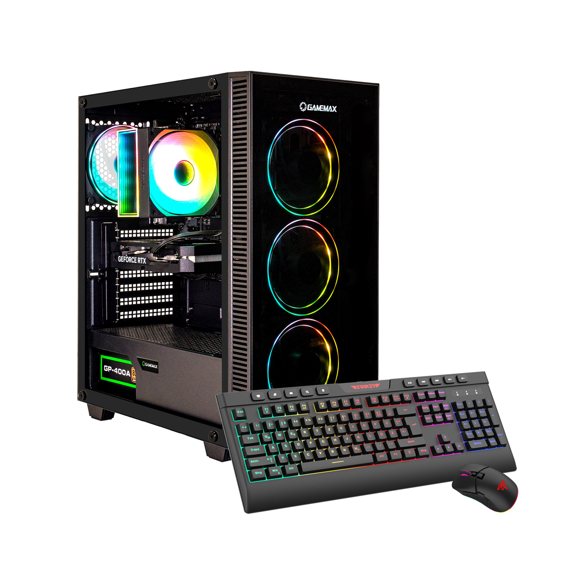 Hyrican Draco XD 7799 AMD Ryzen 5 7500F 16GB DDR5 RAM 1TB SSD NVIDIA GeForce RTX 5060Ti (16GB GDDR7) Windows 11 Home