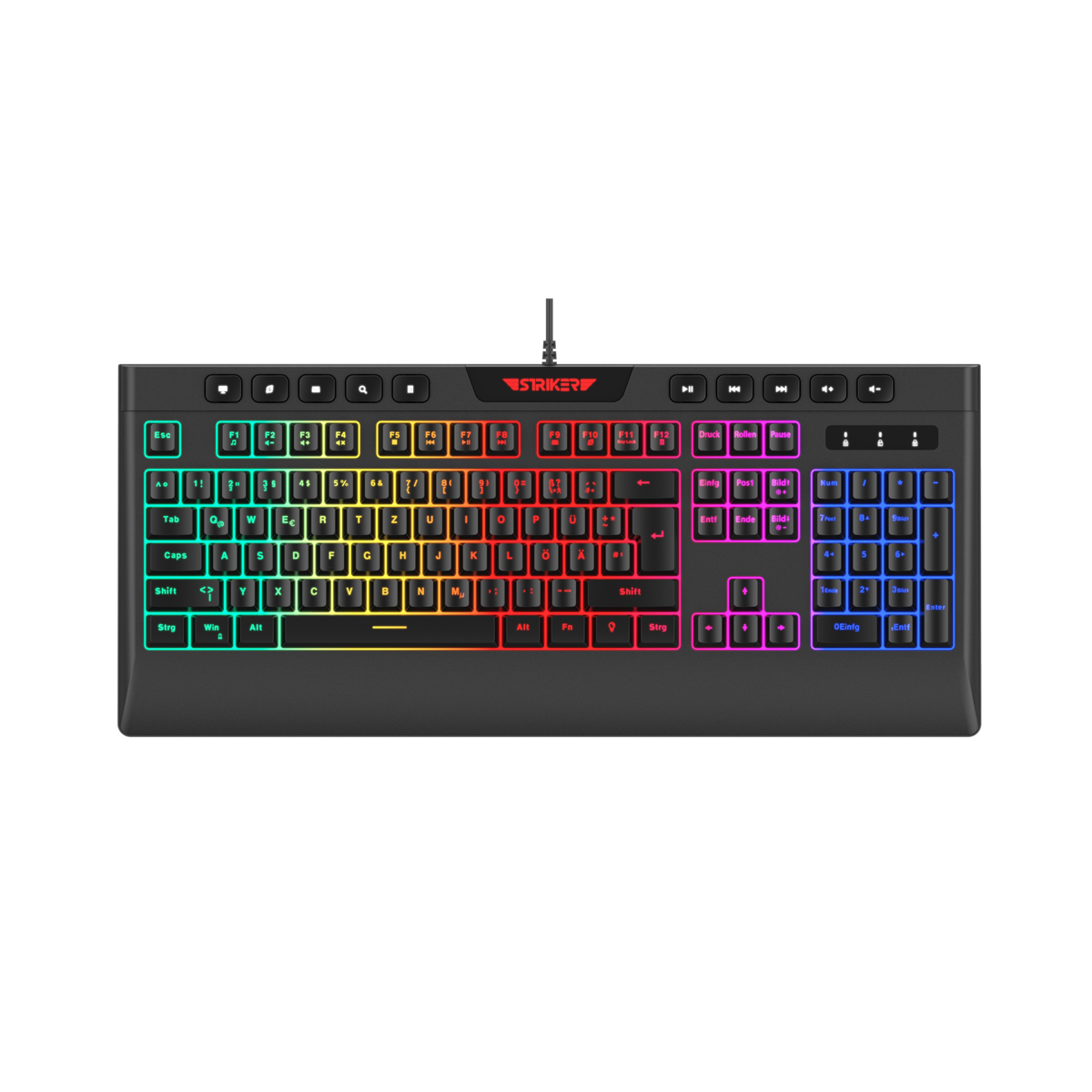 Hyrican Striker 7834 AMD Ryzen 5 9600X WAK 16GB DDR5 RAM 1TB SSD NVIDIA GeForce RTX 5060 Windows 11 Home PC Produkt Bild 6