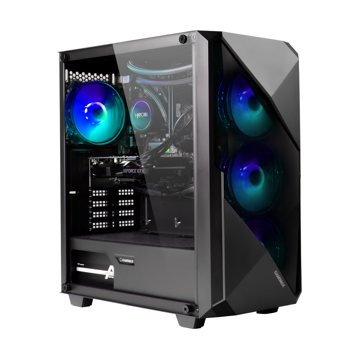 Hyrican Striker 7834 AMD Ryzen 5 9600X WAK 16GB DDR5 RAM 1TB SSD NVIDIA GeForce RTX 5060 Windows 11 Home PC Produkt Bild 2