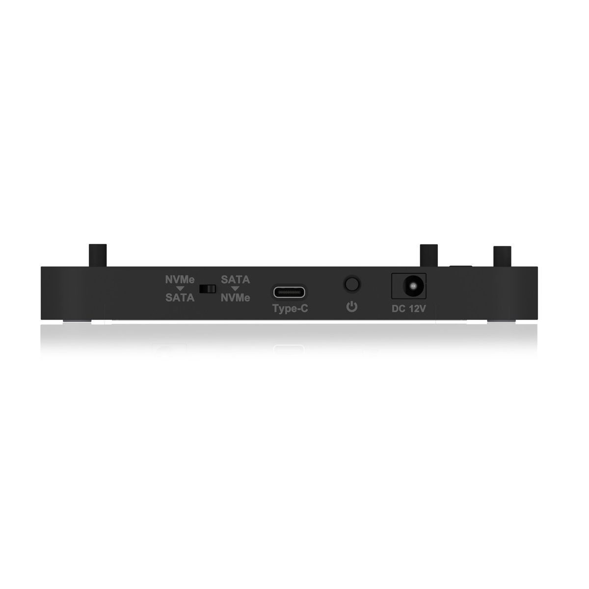 ICY BOX Dockingstation & Klonstation für M.2 NVMe SSD und 2,5"/3,5" SATA SSD/HDD Dockingstation Produkt Bild 4
