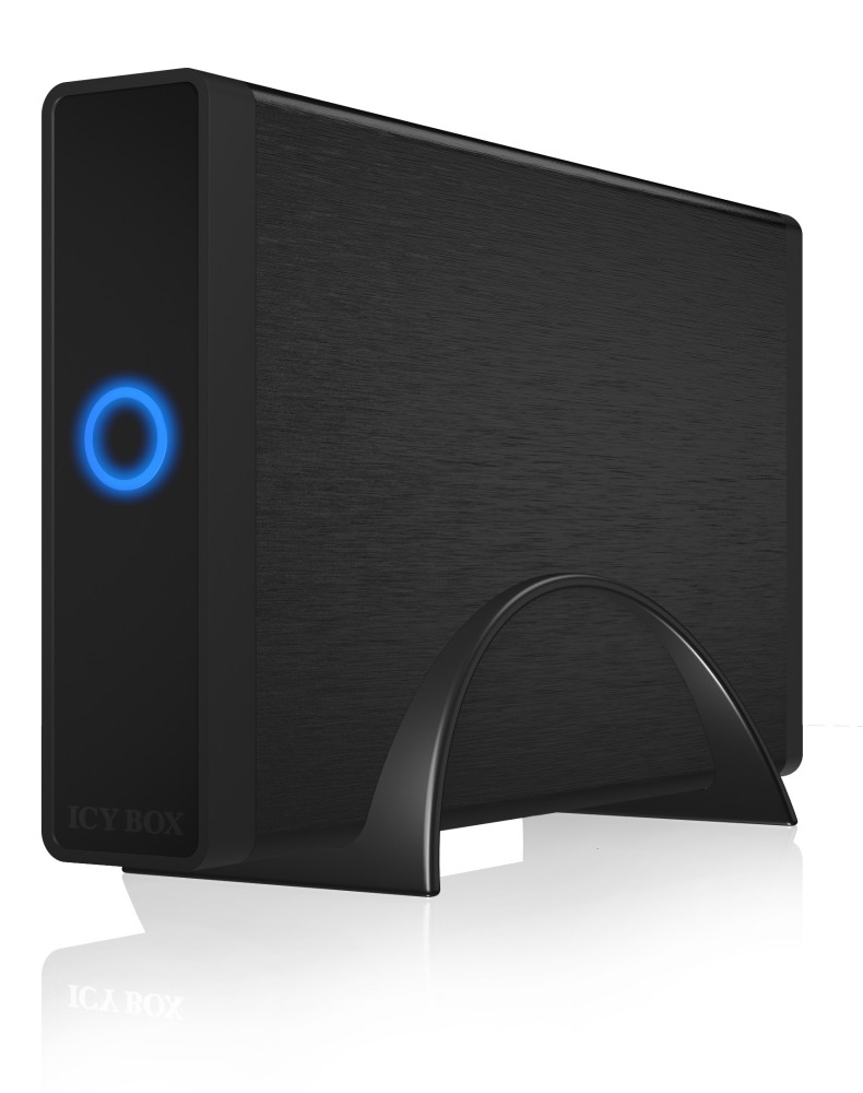 ICY BOX ICYBOX Externes Gehäuse für 3,5" SATA Festplatten mit USB 3.0